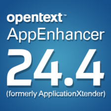 Upgrade to OpenText™ AppEnhancer Version 24.4 (previously ApplicationXtender)